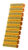 POWERTECH Clip αρίθμησης καλωδίου Νο 3, Orange, 10τεμ.