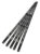 DELI σετ λάμες πριονιού σιδήρου/ξύλου DL4673, 300mm, 24 TPI, 5τμχ
