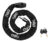 DELI κλειδαριά ποδηλάτου με κλειδί DL508021, Φ4mm, 1m, μαύρη