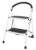 DELI σκάλα σιδήρου DL509012 με 2 σκαλοπάτια, 46cm, 150kg