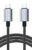 ORICO καλώδιο USB-C GQA60, 60W, 480Mbps, 1m, μαύρο