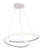 POWERTECH LED φωτιστικό οροφής HLL-0153, 25W, 4000K, Φ40cm, 1m, λευκό