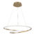 POWERTECH LED φωτιστικό οροφής HLL-0155, 25W, 4000K, Φ40cm, 1m, χρυσό
