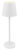 POWERTECH LED επιτραπέζιο φωτιστικό HLL-0194, ρυθμιζόμενο, επαναφορτιζόμενο, λευκό