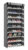 HOME USE υφασμάτινη παπουτσοθήκη HUH-0182 με 9 ράφια, 57x28x160cm, γκρι