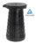 HOME USE πτυσσόμενο καρεκλάκι HUH-0230, αντοχή έως 250kg, 25.5x45cm, μαύρο