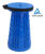 HOME USE πτυσσόμενο καρεκλάκι HUH-0234, αντοχή έως 250kg, 25.5x45cm, μπλε