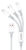 KAKUSIGA καλώδιο USB σε USB-C/Lightning/Micro USB KSC-1025, 5A, 480Mbps, 1.2m, λευκό