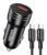 KAKUSIGA φορτιστής αυτοκινήτου KSC-1714 με καλώδιο USB-C, USB/USB-C, 60W, μαύρος