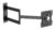BRATECK επιτοίχια βάση τηλεόρασης LPA95-223L, 23-43″, έως 50kg, full motion