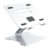 ORICO μεταλλική βάση για laptop/tablet LST-T1, 11~15.6″, foldable, ασημί