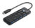 ORICO USB hub PAPW4A-C3, 4x θυρών, 5Gbps, USB-C σύνδεση, μαύρο