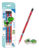 MP σετ ξύλινα μολύβια & γόμα Kid Skate PE356-03, εξάγωνα, HB, 5τμχ