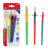 ARTIX PAINTS σετ παιδικών πινέλων ζωγραφικής PP221, διάφορα χρώματα, 3τμχ