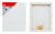 MP καμβάς τελάρο ζωγραφικής PP98-2430, 24x30cm, 280gr/m², λευκός
