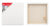 MP καμβάς τελάρο ζωγραφικής PP99-4040, 40x40cm, 380gr/m², λευκός