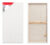 MP καμβάς τελάρο ζωγραφικής PP99-50100, 50x100cm, 380gr/m², λευκός