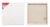 MP καμβάς τελάρο ζωγραφικής PP99-5050, 50x50cm, 380gr/m², λευκός