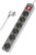 POWERTECH πολύπριζο ασφαλείας PT-1058, 6x schuko, 16A, 1.4m, λευκό