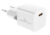 POWERTECH φορτιστής τοίχου PT-1223, USB-C, 20W, λευκός