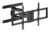 POWERTECH επιτοίχια βάση τηλεόρασης PT-1280, 43-100″, έως 60kg, full motion