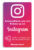 POWERTECH NFC κάρτα Follow us on Instagram PT-1407