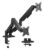 POWERTECH βάση γραφείου για 2x οθόνες PT-1425, 17-32″, έως 9kg
