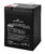 POWERTECH μπαταρία μολύβδου PT-1440 για UPS, 6V 4.5Ah, F2