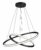 POWERTECH LED φωτιστικό οροφής PT-1529, 60W, 4000K, Φ80x120cm, μαύρο