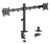POWERTECH βάση γραφείου για 2x οθόνες PT-1552, 17-32″, έως 10kg