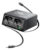 POWERTECH σταθμός φόρτισης PT-1623, USB/3x USB-C/2x USB-C καλώδια, GaN, 160W, μαύρος