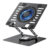 POWERTECH βάση & ψύξη laptop PT-1630 έως 17″, 110mm LED fan, μεταλλική, μαύρη