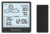 POWERTECH ψηφιακός μετεωρολογικός σταθμός PT-1657 με ασύρματο εξωτερικό αισθητήρα, μαύρος