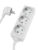 POWERTECH πολύπριζο PT-868, 3x schuko, 16A, 1.5m, λευκό