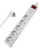 POWERTECH πολύπριζο ασφαλείας PT-882, 5x schuko, 16A, 3m, λευκό