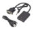POWERTECH αντάπτορας VGA & 3.5mm σε HDMI PTH-078, μαύρος