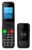 POWERTECH κινητό τηλέφωνο Sentry Dual II V2, 2 οθόνες, dual SIM, πλήκτρο SOS, μαύρο