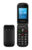 POWERTECH κινητό τηλέφωνο Milly Flip V2, 2.4″, dual SIM, πλήκτρο SOS, μαύρο