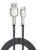 POWERTECH καλώδιο USB-C σε USB PTR-0199, PD 60W, 480Mbps, 1m, μαύρο/γκρι