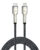 POWERTECH καλώδιο Lightning σε USB-C PTR-0200, PD 27W, 480Mbps, 1m, μαύρο/γκρι