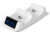 ROAR βάση φόρτισης gamepad RR-0019 για 2x PS5 DualSense, λευκή