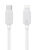 USAMS καλώδιο Lightning σε USB-C US-SJ692, 30W, 480Mbps, 1m, λευκό