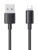 USAMS καλώδιο Lightning σε USB US-SJ709, 2.4A, 480Mbps, 1m, μαύρο