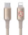 USAMS καλώδιο Lightning σε USB-C SJ753, 30W, 480Mbps, 1.2m, μπεζ