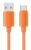 USAMS καλώδιο USB-C σε USB SJ786, σιλικόνης, 3A, 480Mbps, 1m, πορτοκαλί