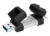 SILICON POWER USB Flash Drive C51, USB/USB-C, 64GB, 120MBps, ασημί