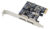 POWERTECH κάρτα επέκτασης PCIe σε 2x SATA ST51, ASM1061, low profile