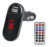 Car FM Transmitter T26 με LCD οθόνη, USB, SD, μαύρο