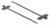 POWERTECH δεματικά καλωδίων TIES-033 με ετικέτα, 100×2.5mm, μαύρα, 25τμχ