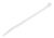 POWERTECH δεματικά καλωδίων TIES-049, 250×3.6mm, λευκά, 100τμχ